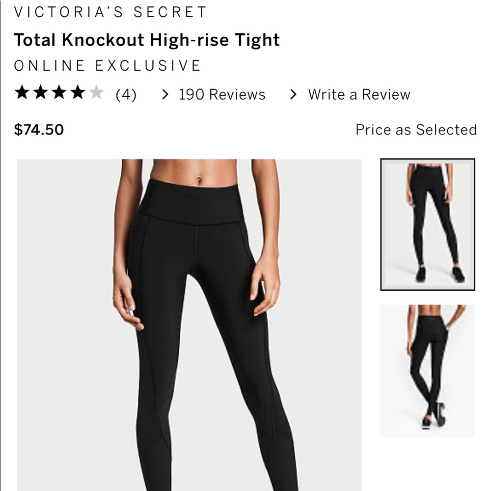 Victoria’s Secret pocket leggings
